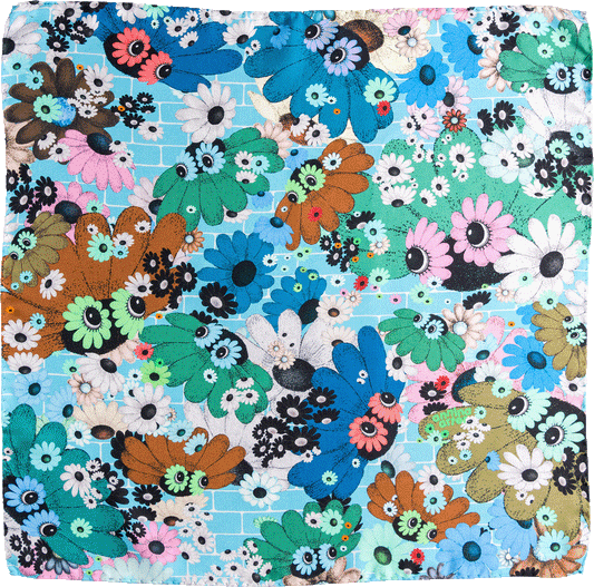 Silkscarf Daisy