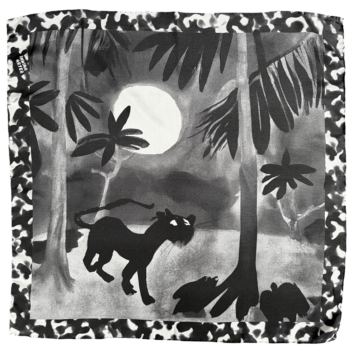 Silkscarf Velvet Panther